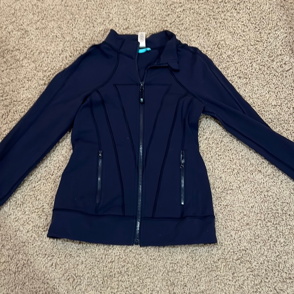Navy Blue Ivivva zip up size 12